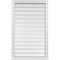 Ekena Millwork Vertical Surface Mount PVC Gable Vent: Functional, w/ 2"W x 2"P Brickmould Sill Frame, 26"W x 42"H GVPVE26X4203SF - alternate 1